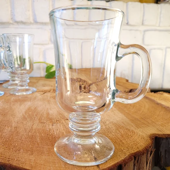 Set of 4 Irish coffee/cappuccino mugs - Picture 12 of 14